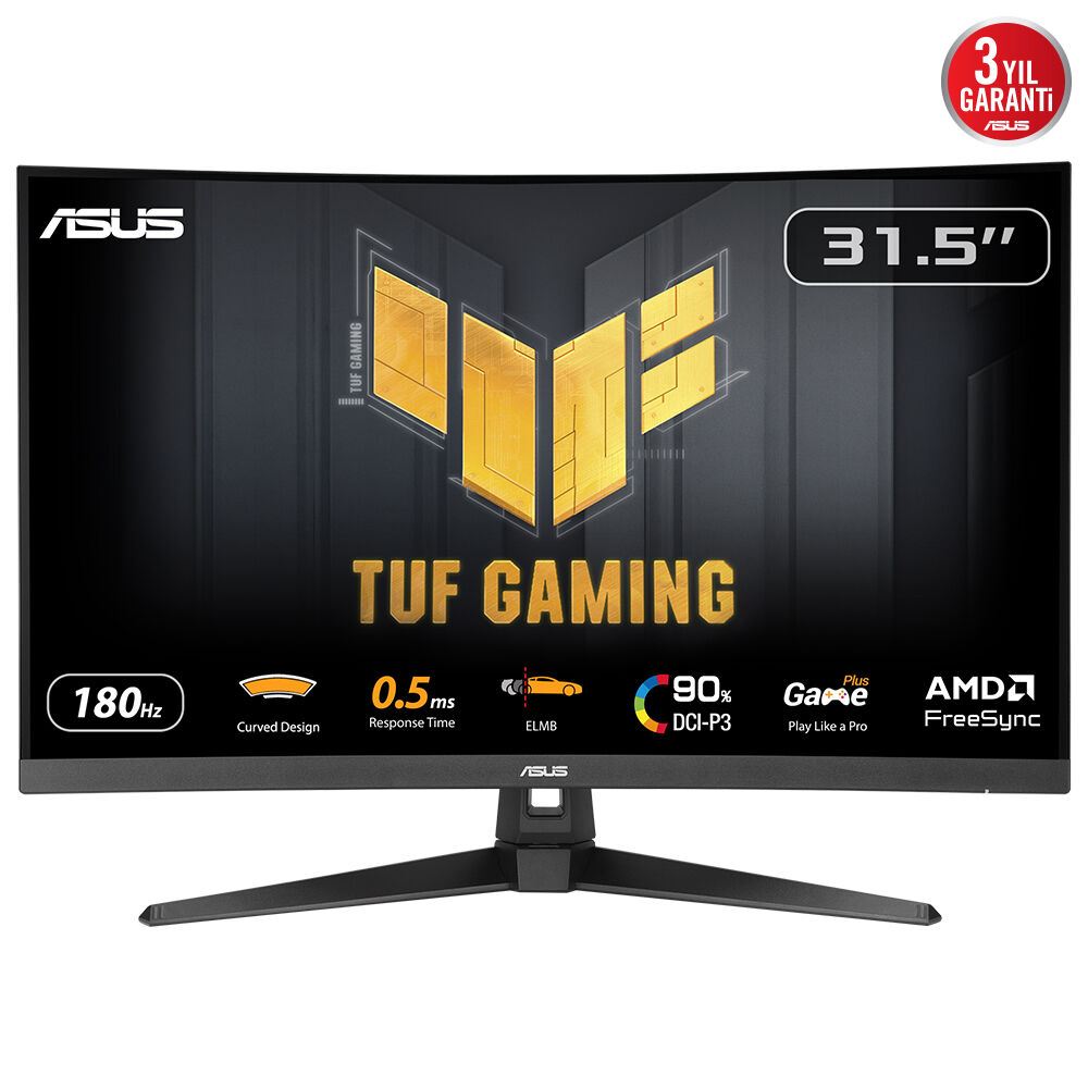 ASUS TUF Gaming VG32WQ3B computer monitor 80 cm (31.5") 2560 x 1440 pixels Quad HD LED Black
