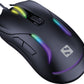 Sandberg LightFlow 6D - Wired USB Gaming Mouse - 3,600 DPI