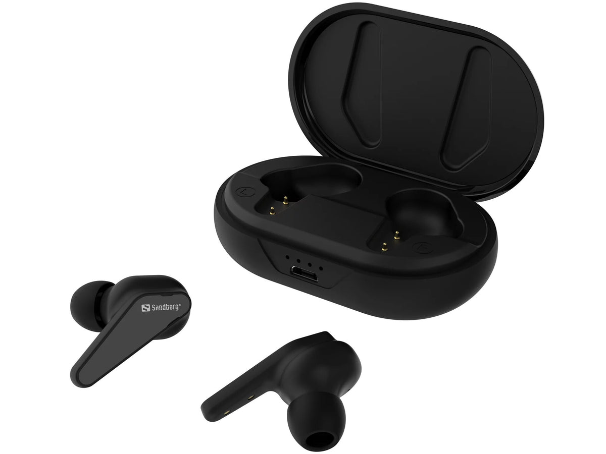 Sandberg Touch Pro - Wireless In-Ear Bluetooth Earbuds in Black