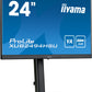 iiyama ProLite XUB2494HSU-B2 - 60.5 cm (23.8") - 1920 x 1080 pixels FHD LED Monitor