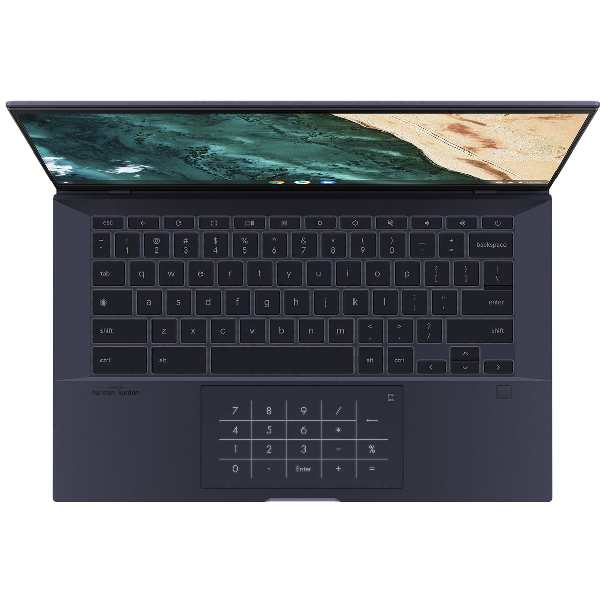 ASUS Chromebook - 35.6 cm (14") - Touchscreen - Intel® Core™ i7-1165G7- 16 GB LPDDR4x-SDRAM - 512 GB SSD - Wi-Fi 6 - ChromeOS - Black