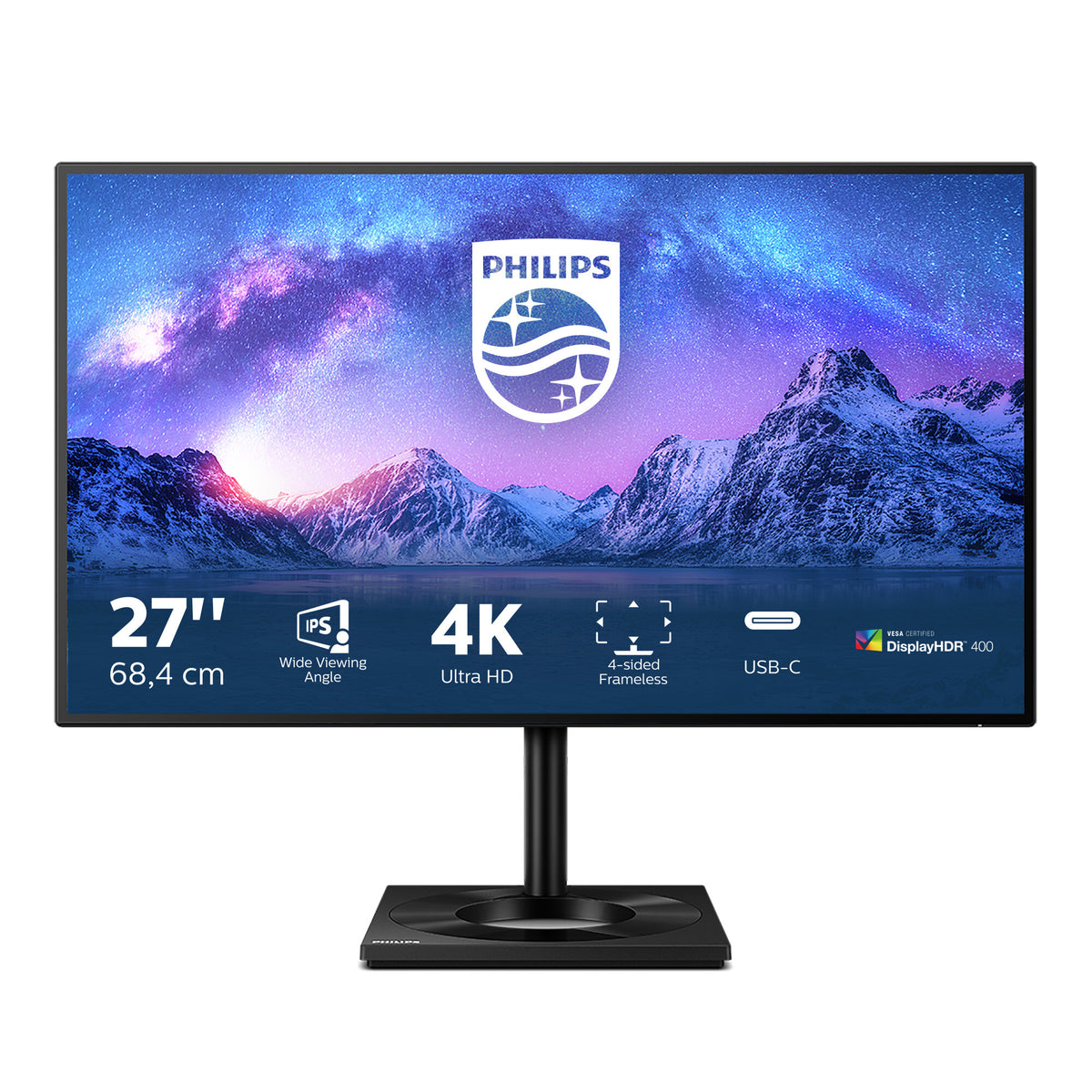 Philips 279C9/00 - 68.6 cm (27") - 3840 x 2160 pixels 4K UHD LED Monitor