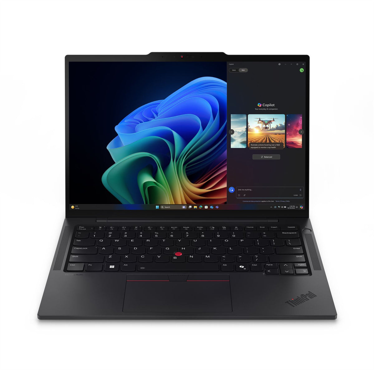 Lenovo ThinkPad T14s Gen 6 (AMD) Copilot+ PC AMD Ryzen AI 7 PRO 350 Laptop 35.6 cm (14") WUXGA 32 GB LPDDR5x-SDRAM 512 GB SSD Wi-Fi 7 (802.11be) Windows 11 Pro English Black