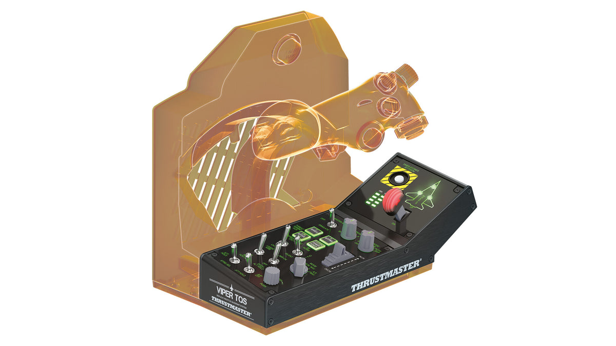 Thrustmaster Viper Panel - USB Joystick + Engine Control Lever for PC