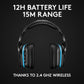 Logitech G - G935 LIGHTSYNC Wireless 7.1 Surround Sound  Gaming Headset in Black