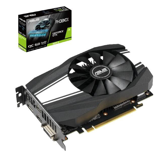 ASUS Phoenix - NVIDIA 6 GB GDDR6 GeForce GTX 1660 Ti graphics card