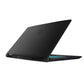 MSI Katana 17 Laptop - 43.9 cm (17.3") - Intel® Core™ i7-12650H - 8 GB DDR5-SDRAM - 1 TB SSD - NVIDIA GeForce RTX 2050 - Wi-Fi 6 - Windows 11 Home - Black