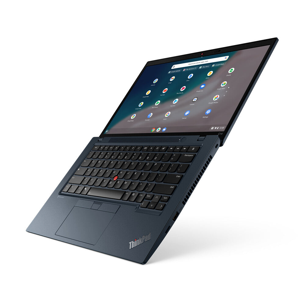 Lenovo ThinkPad C14 Gen 1 Chromebook - 35.6 cm (14&quot;) - Intel® Core™ i5-1235U - 8 GB LPDDR4x-SDRAM - 128 GB eMMC - Wi-Fi 6E - ChromeOS - Blue