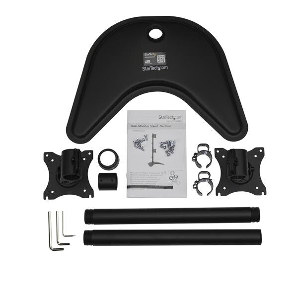 StarTech.com ARMBARDUOV - Desk monitor stand for 33 cm (13") to 68.6 cm (27")