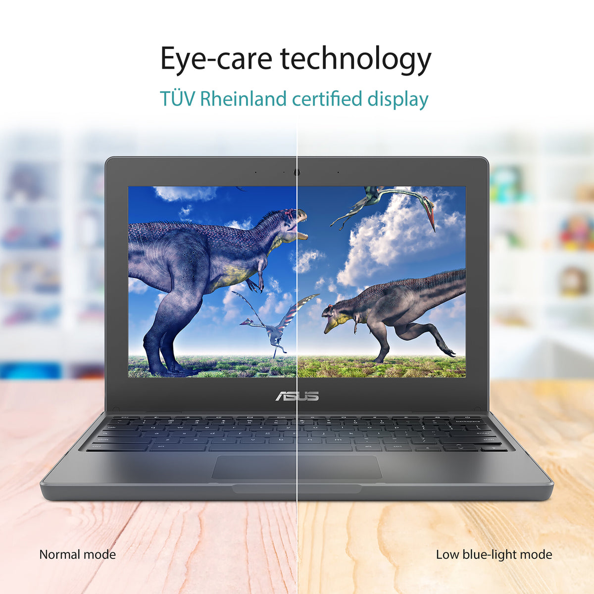 ASUS Chromebook CR1100CKA-GJ0388 - 29.5 cm (11.6") - Intel® Celeron® N N4500 - 4 GB LPDDR4x-SDRAM - 64 GB eMMC - Wi-Fi 6 - ChromeOS - Grey