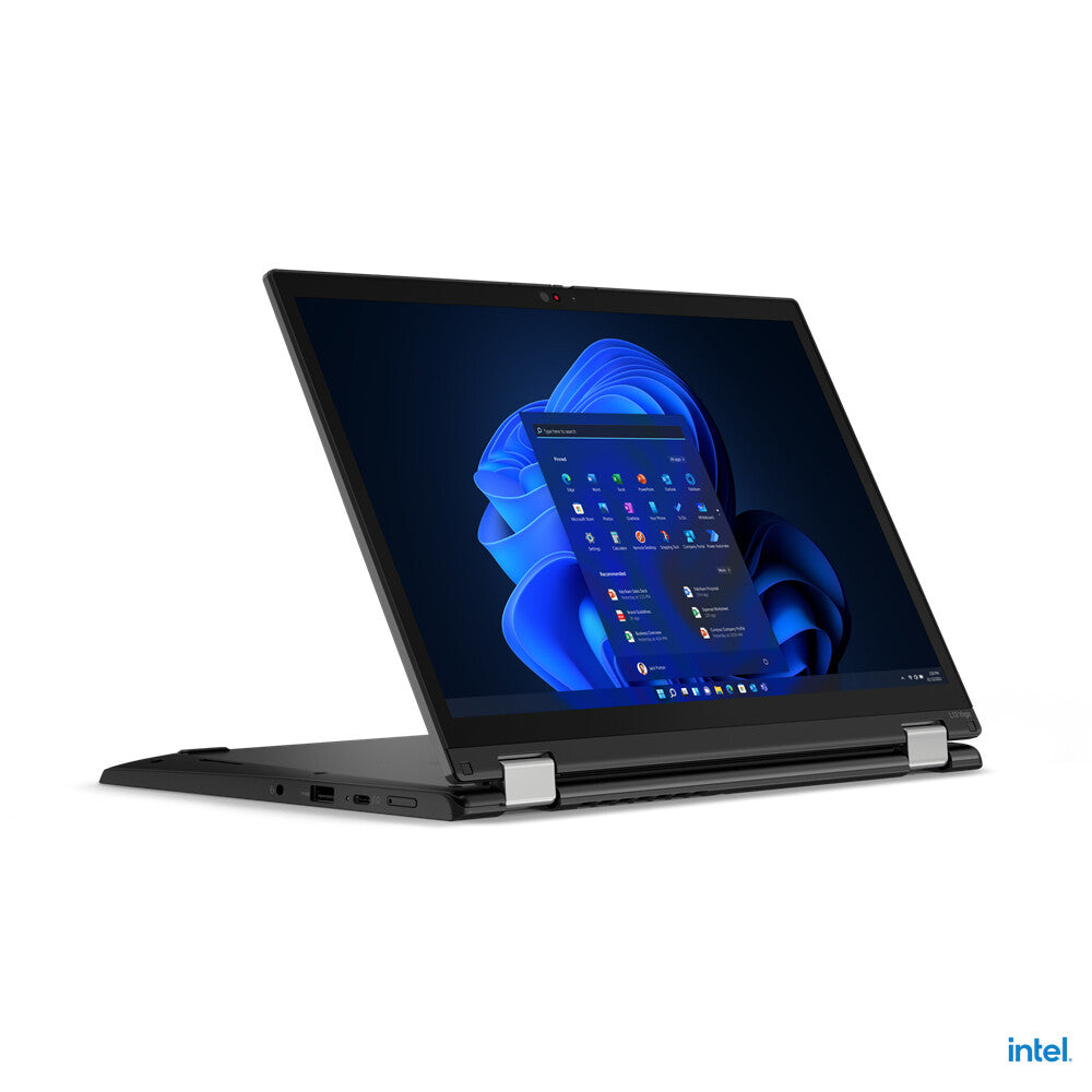 Lenovo ThinkPad L13 Yoga Gen 3 Hybrid (2-in-1) - 33.8 cm (13.3") - Touchscreen - Intel® Core™ i5-1235U - 8 GB DDR4-SDRAM - 256 GB SSD - Wi-Fi 6 - Windows 11 Pro - Black