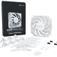 be quiet! BL118 - Computer Case Fan in White - 120mm