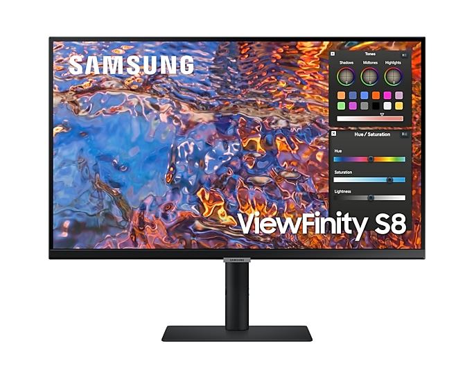 Samsung LS27B800PXU 68.6 cm (27") 3840 x 2160 pixels 4K Ultra HD IPS Black Monitor