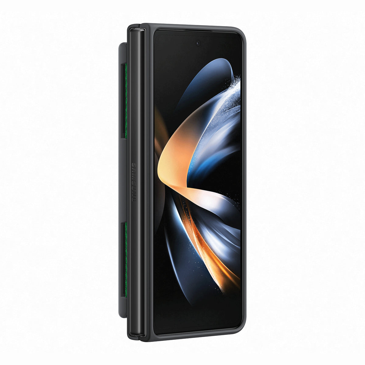 Samsung Silicone Grip Cover for Galaxy Z Fold4 in Black