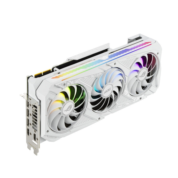 ASUS ROG STRIX GAMING OC "White Edition" - NVIDIA 24 GB GDDR6X GeForce RTX 3090 graphics card