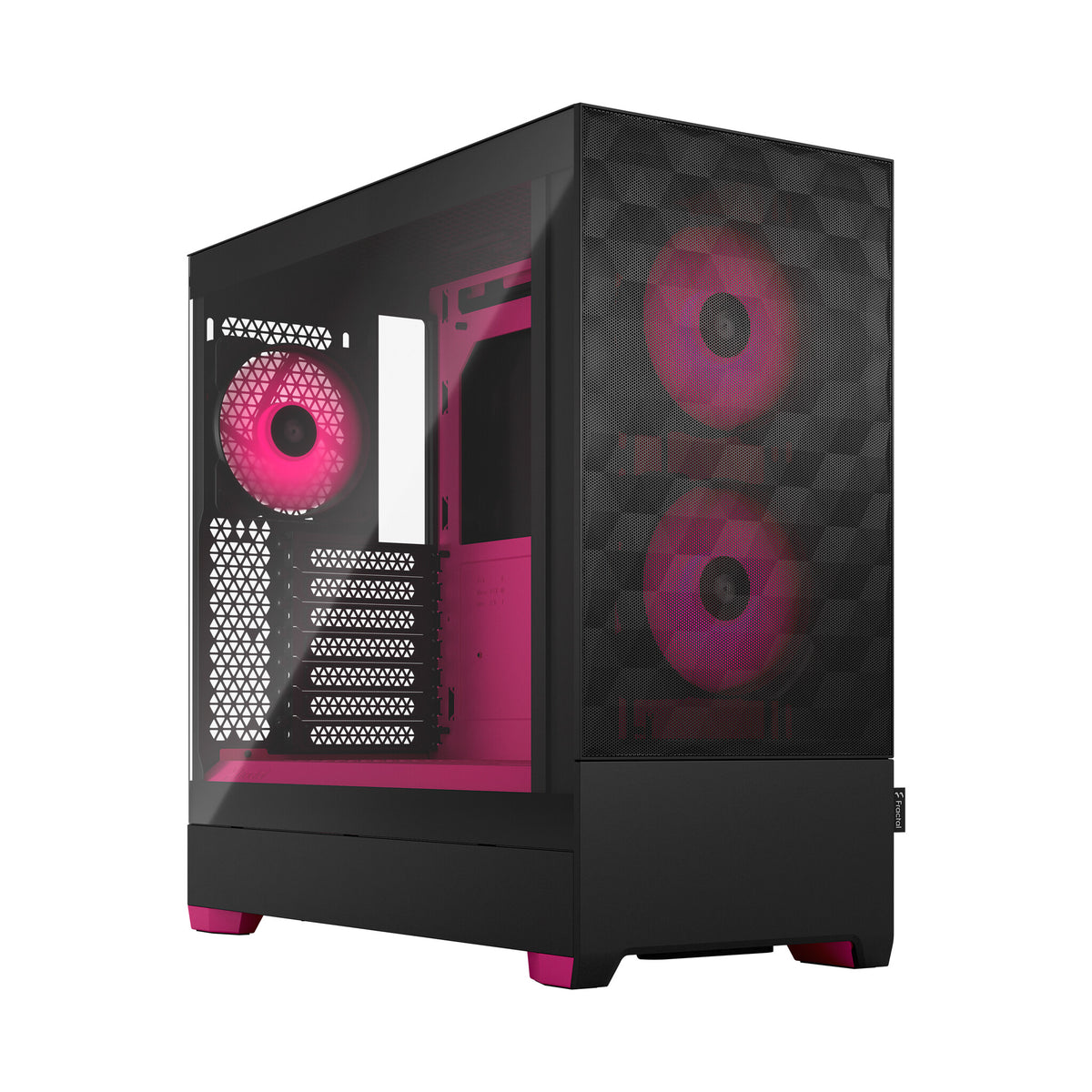 Fractal Design Pop Air Tower in Black / Magenta