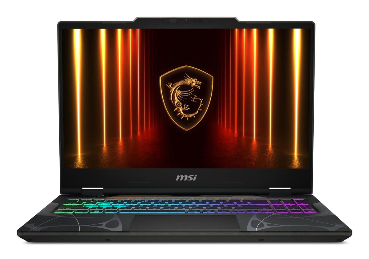 MSI Cyborg 15 B2RWEKG-021UK Intel Core 7 240H Laptop 39.6 cm (15.6") Full HD 16 GB DDR5-SDRAM 512 GB SSD NVIDIA GeForce RTX 5050 Wi-Fi 6E (802.11ax) Windows 11 Home Black