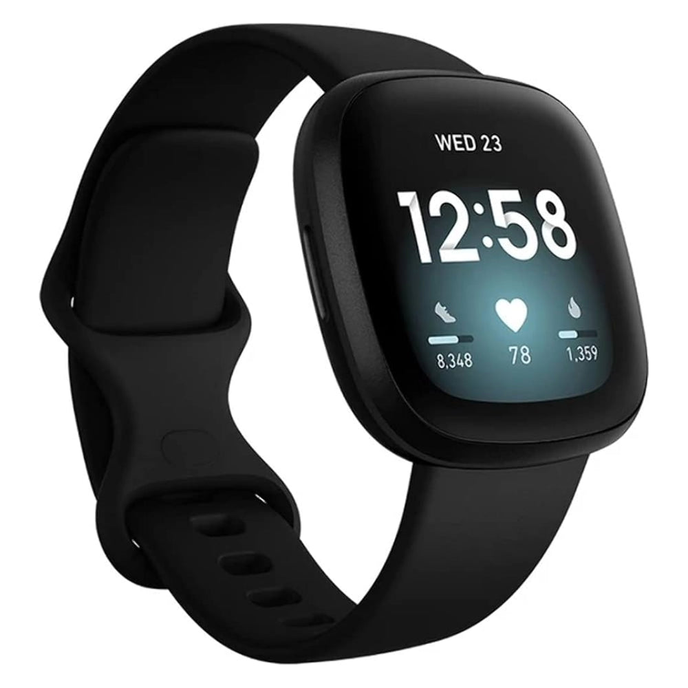 Fitbit Versa 3 - Black - 40MM - Refurbished