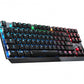 MSI VIGOR GK50 Low Profile TKL - USB Wired RGB Mechanical Gaming Keyboard in Black (QWERTY UK)
