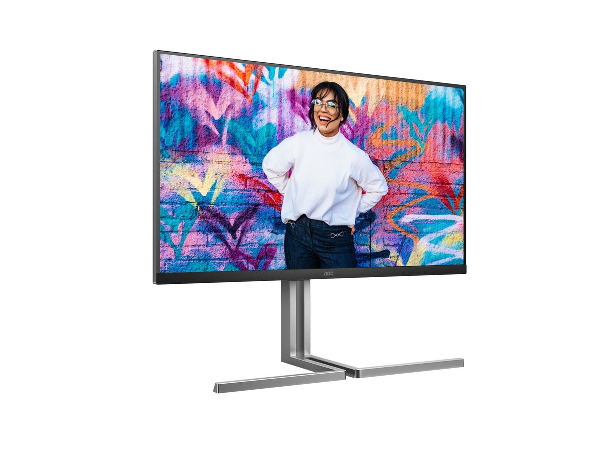 AOC U32U3CV - 80 cm (31.5") - 3840 x 2160 pixels 4K UHD LCD Monitor