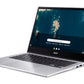 Acer Chromebook Spin 314 Hybrid (2-in-1) - 35.6 cm (14") - Touchscreen - Intel Celeron N4500 - 4 GB LPDDR4x-SDRAM - 128 GB eMMC - Wi-Fi 6 - ChromeOS - Silver