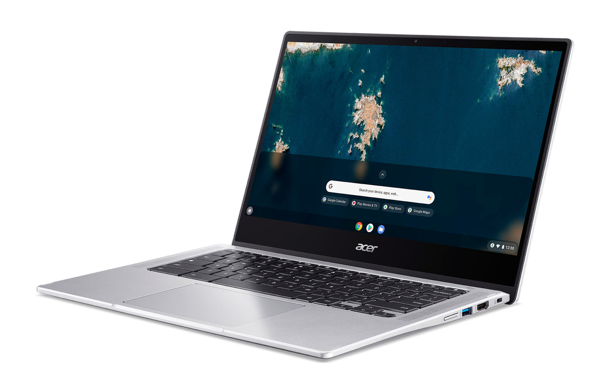 Acer Chromebook Spin 314 Hybrid (2-in-1) - 35.6 cm (14") - Touchscreen - Intel Celeron N4500 - 4 GB LPDDR4x-SDRAM - 128 GB eMMC - Wi-Fi 6 - ChromeOS - Silver