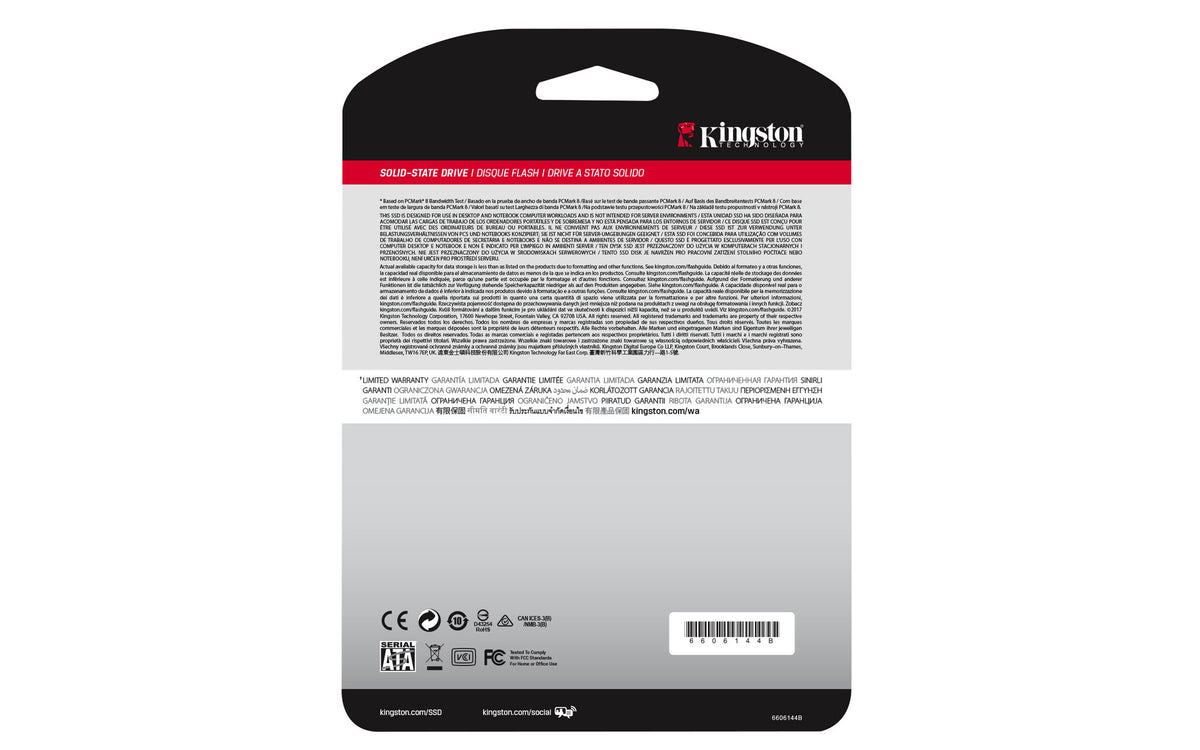 Kingston Technology A400 - Serial ATA III TLC 2.5" SSD - 960 GB