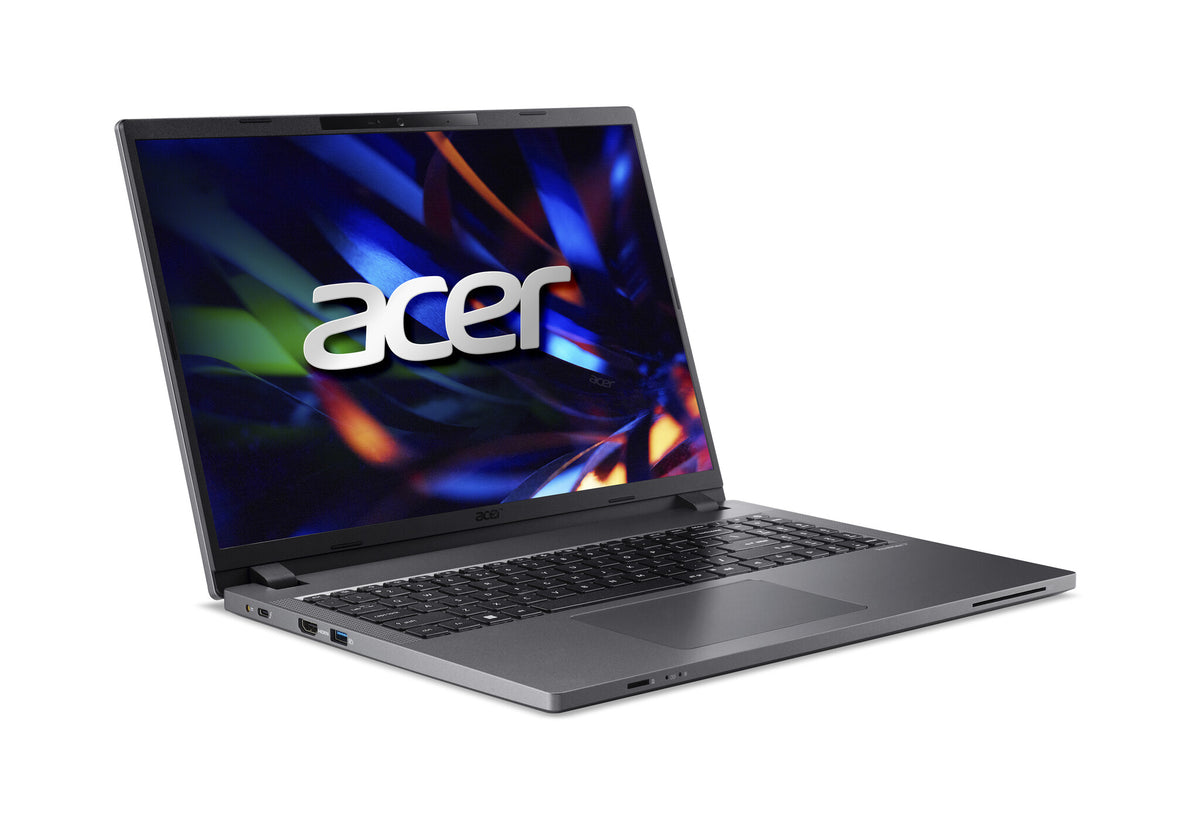 Acer TravelMate P2 Laptop - 40.6 cm (16&quot;) - Intel® Core™ i5-1335U - 8 GB DDR4-SDRAM - 512 GB SSD - Wi-Fi 6E - Windows 11 Pro - Grey