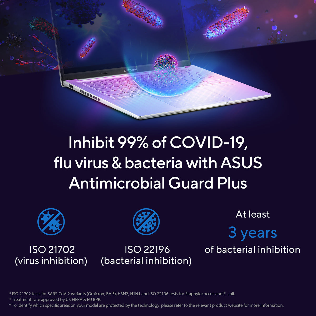 ASUS VivoBook 16 Laptop - 40.6 cm (16") - Intel® Core™ i5-1235U - 8 GB DDR4-SDRAM - 512 GB SSD - Wi-Fi 6 - Windows 11 Home - Silver