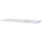 Apple Magic - USB Wired + Bluetooth Keyboard in White (QWERTZ Norwegian)
