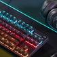 Steelseries Apex 9 TKL - USB Wired RGB Optical Keyboard in Black (QWERTY UK)
