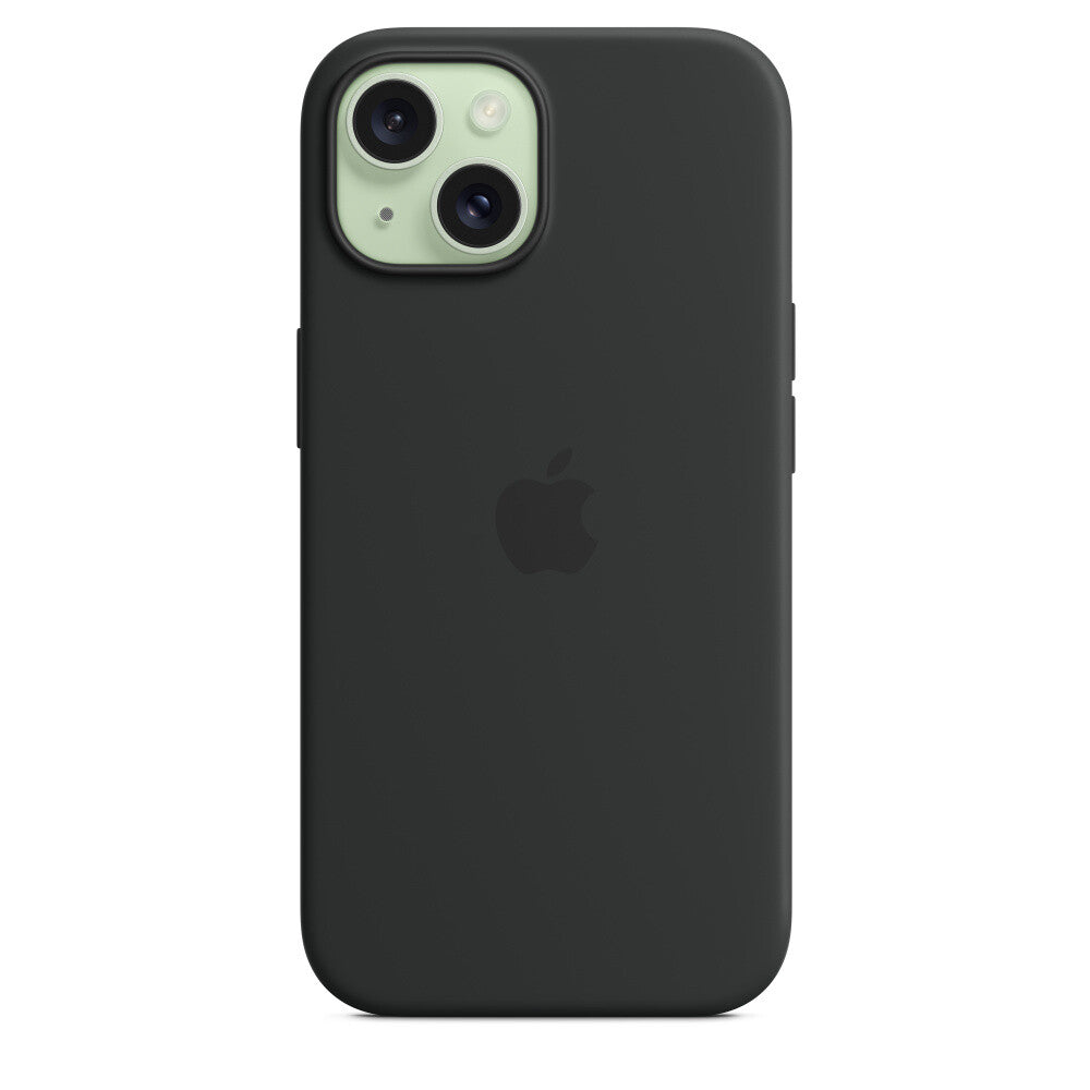 Apple MT0J3ZM/A - Silicone Case with MagSafe for iPhone 15 in Black