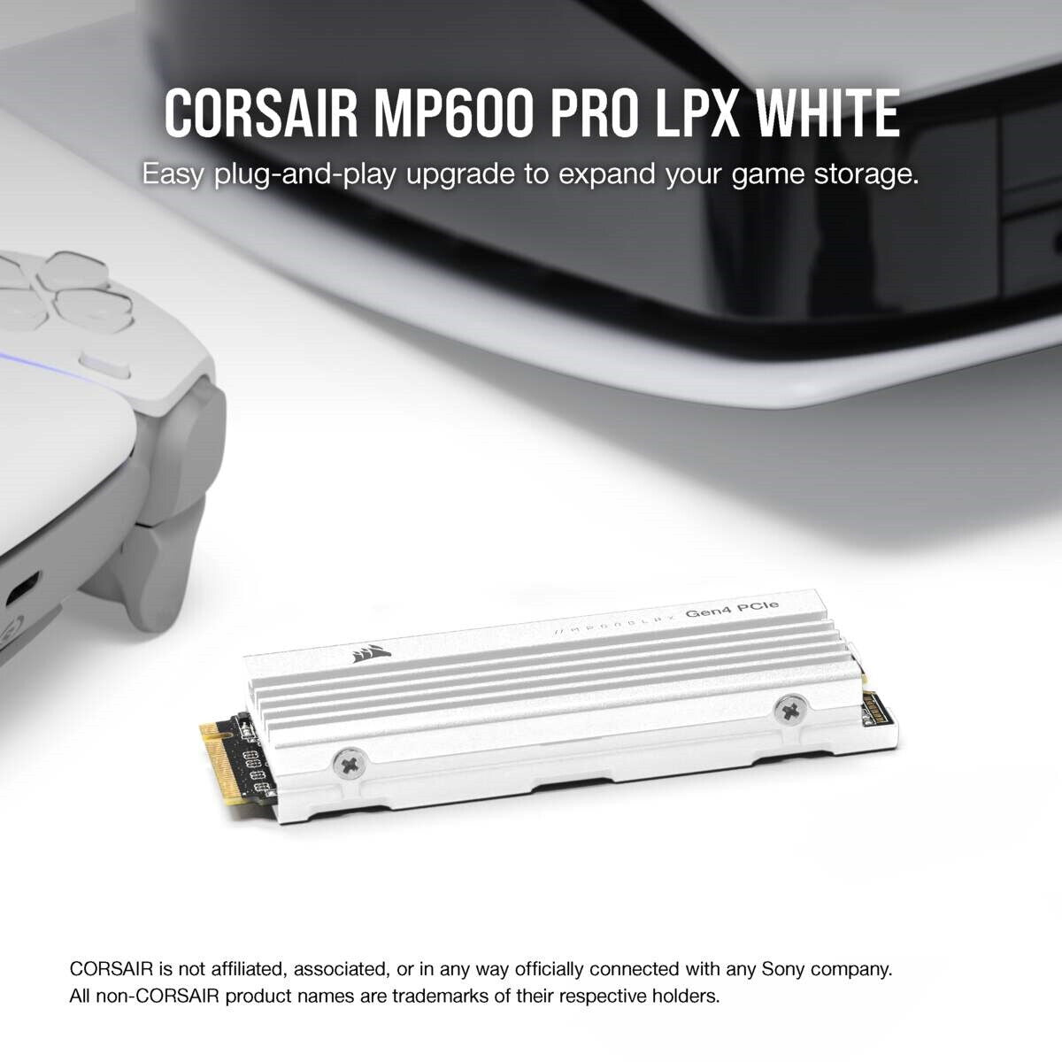 Corsair MP600 PRO LPX - PCI Express 4.0 3D TLC NAND NVMe M.2 SSD - 1 TB