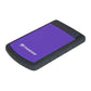 Transcend StoreJet 25H3 - 2.5" External hard drive in Purple - 2TB