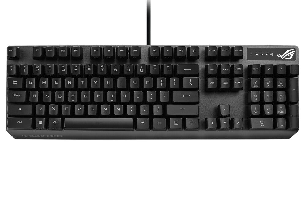 ASUS ROG Strix SCOPE RX - USB Wired RGB Mechanical Keyboard in Black (QWERTY UK)