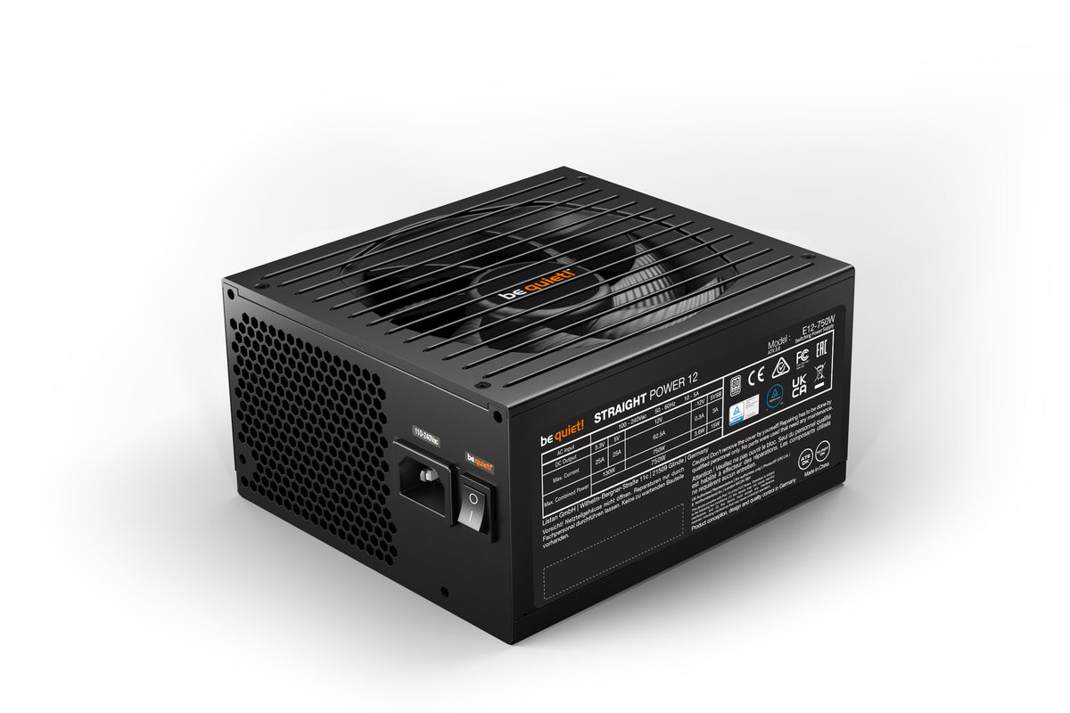 be quiet! Straight Power 12 - 750W 80+ Platinum Full Modular Power Supply Unit