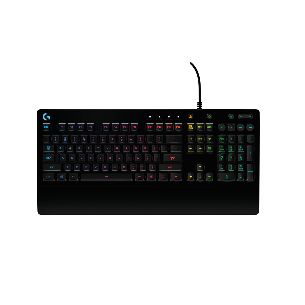 Logitech G - G213 Prodigy - USB Wired RGB Gaming Keyboard in Black (AZERTY French)