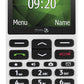 Doro 1370 - White - Open Box