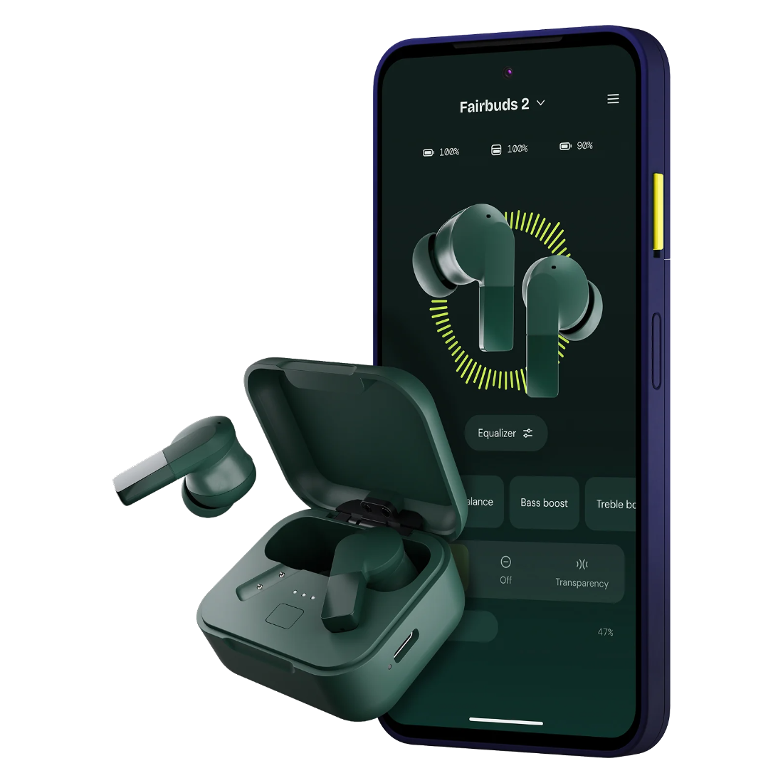 Fairphone Fairbuds 2 - True Wireless Stereo (TWS) Earbuds in Forest Green