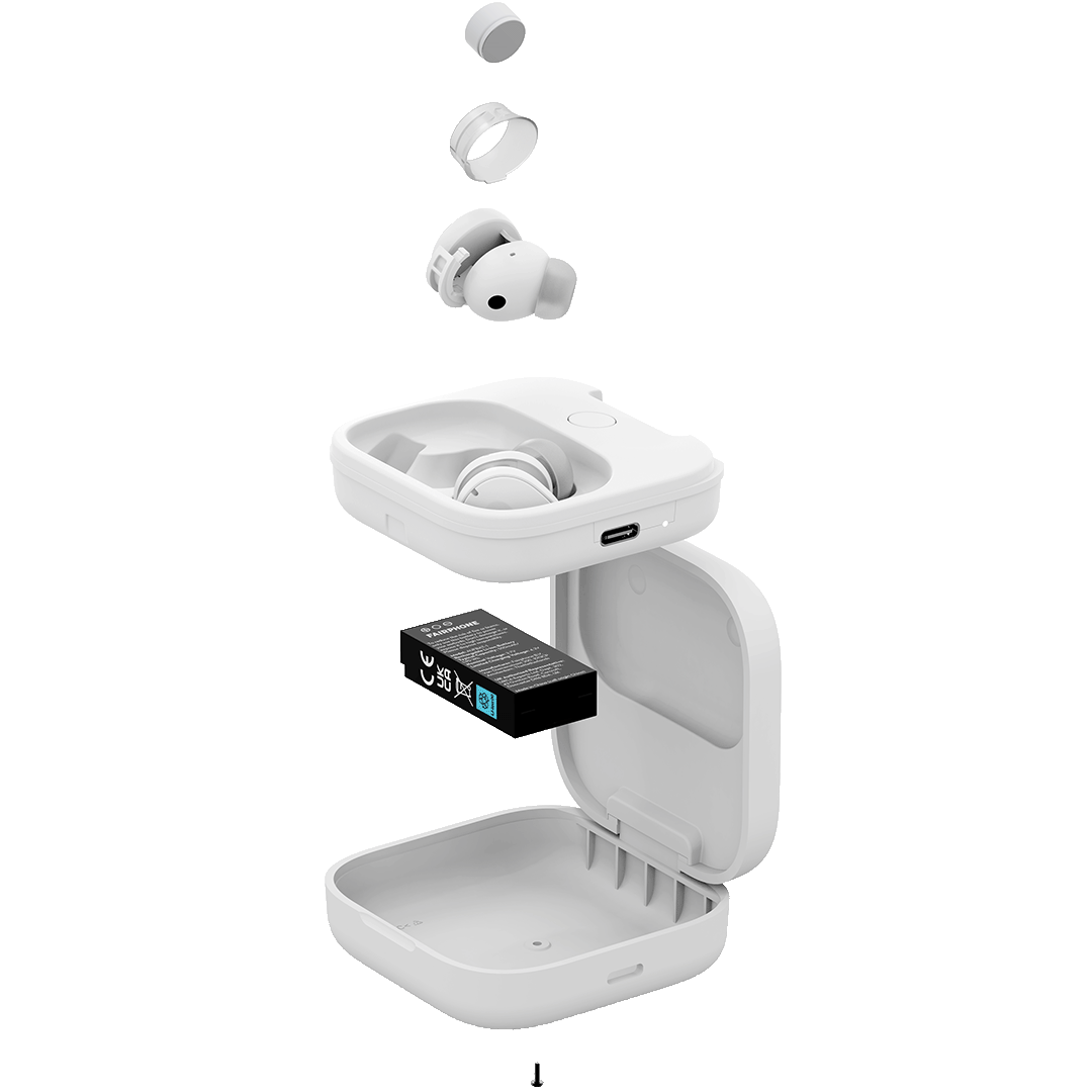 Fairbuds 2.0 - True Wireless Earbuds in White
