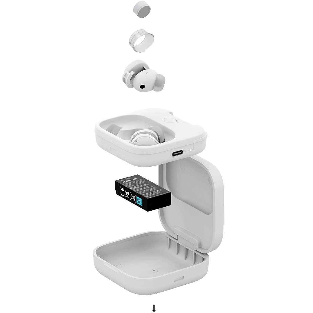 Fairbuds - True Wireless Earbuds in White