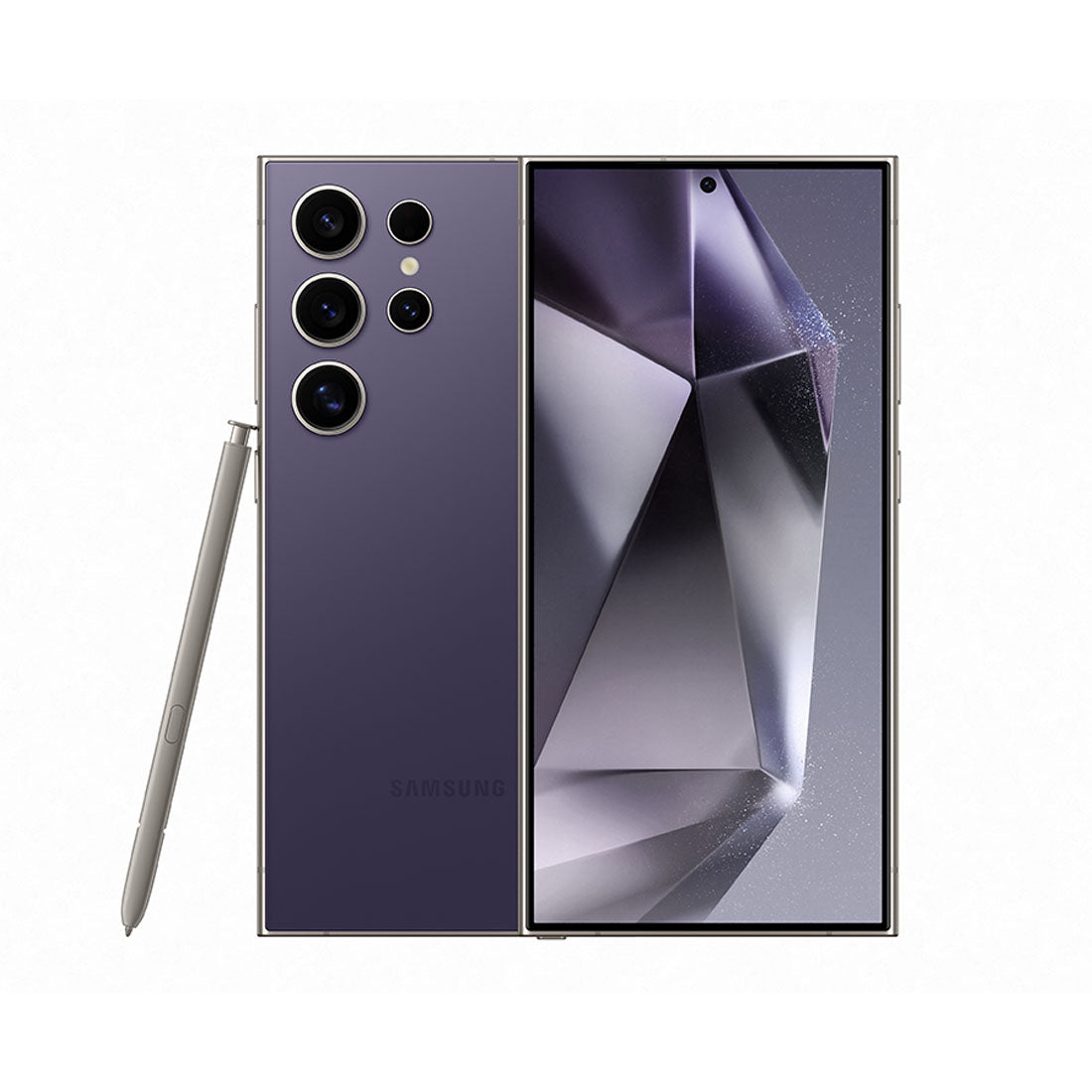 Samsung Galaxy S24 Ultra Titanium Violet - Front