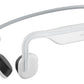 SHOKZ OpenMove Headphones Wireless Ear-hook Music USB Type-C Bluetooth White