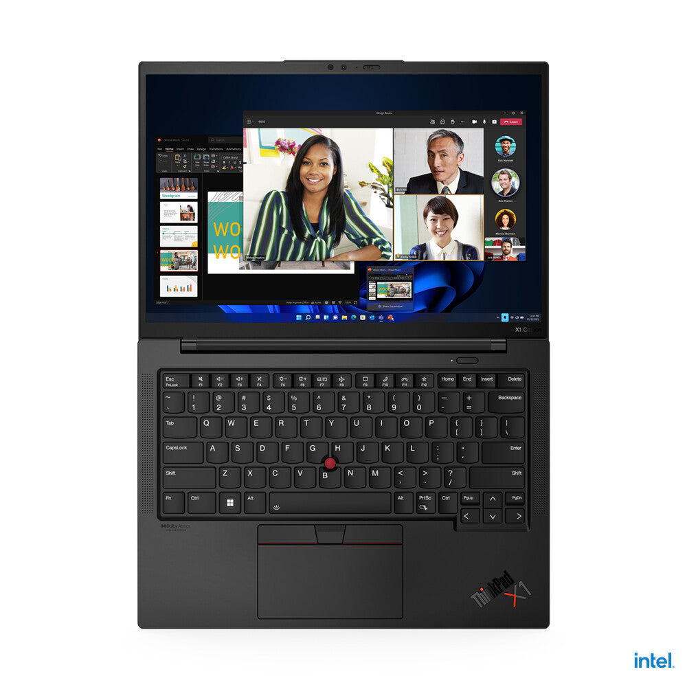Lenovo ThinkPad X1 Carbon Gen 10 Laptop - 35.6 cm (14&quot;) - Intel® Core™ i5-1235U - 16 GB LPDDR5-SDRAM - 512 GB SSD - Wi-Fi 6E - Windows 11 Pro - Black