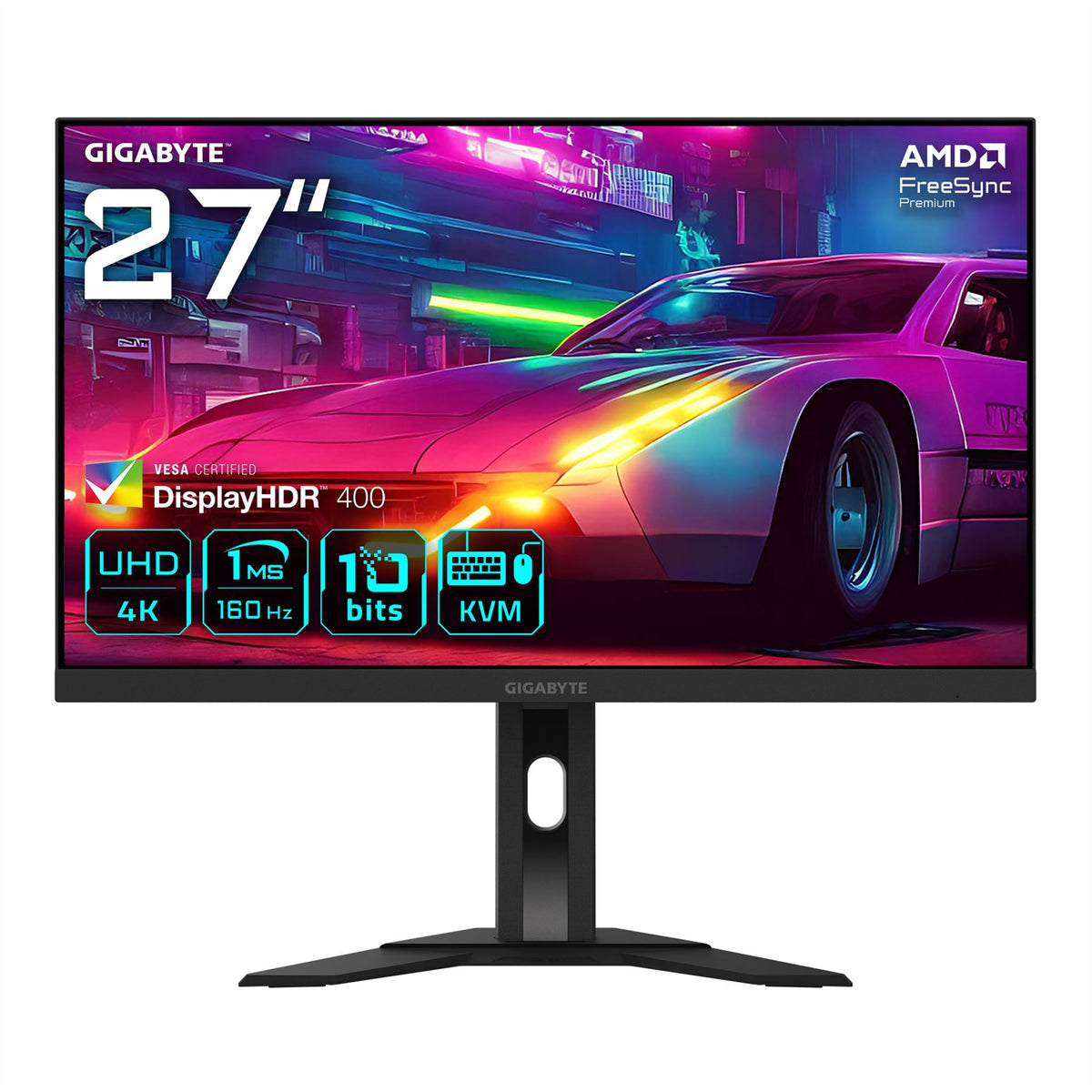 GIGABYTE M27UA - 68.6 cm (27&quot;) - 3840 x 2160 pixels 4K UHD LED Monitor