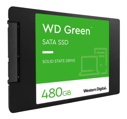 Western Digital WD Green - Serial ATA III 2.5" SSD - 480 GB