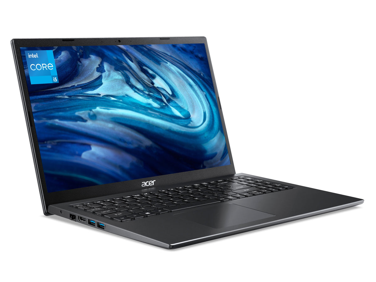 Acer Extensa 15 EX215-54 Laptop - 39.6 cm (15.6") - Intel® Core™ i5-1135G7 - 8 GB DDR4-SDRAM - 256 GB SSD - Wi-Fi 5 - Windows 11 Pro - Black