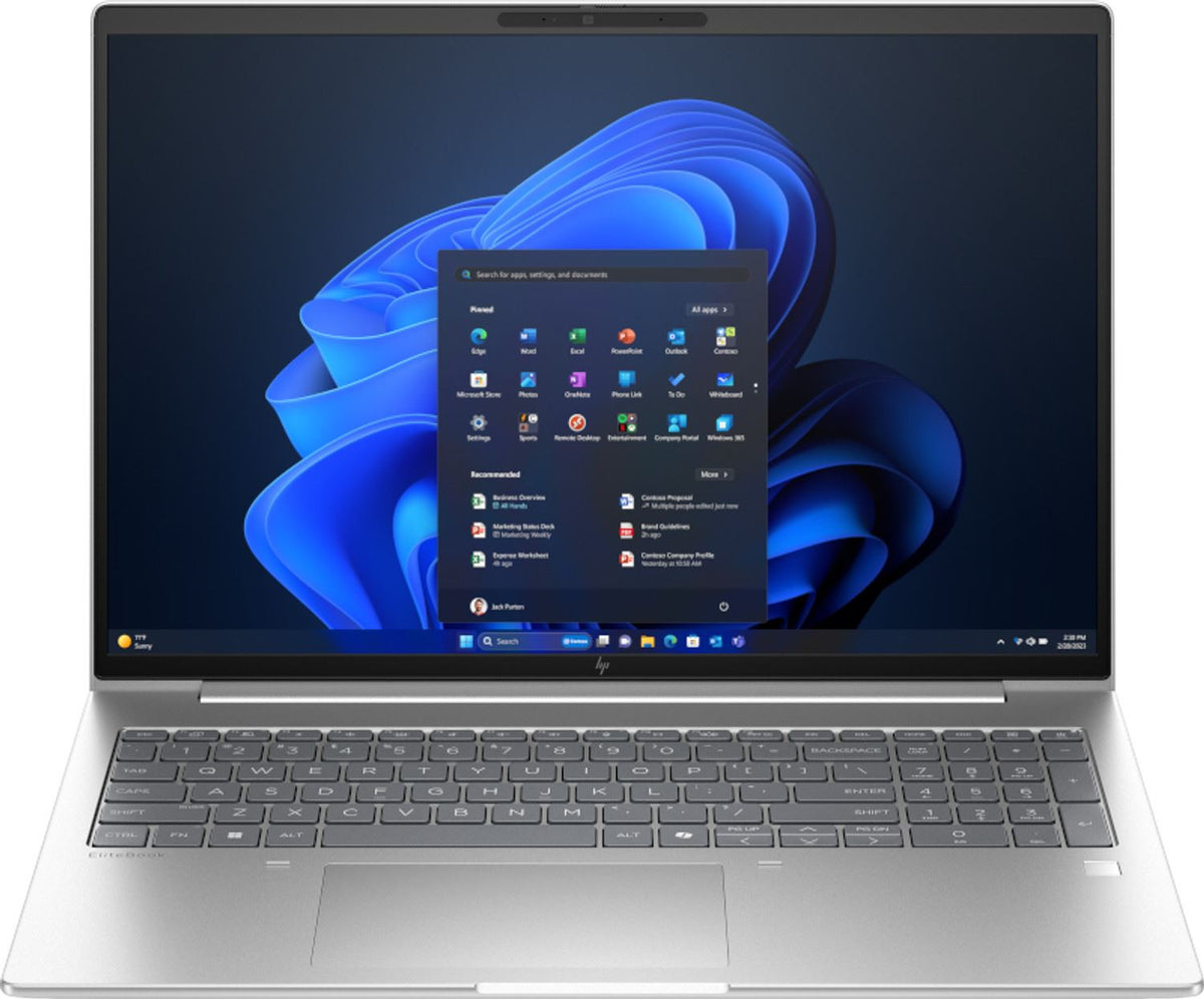HP EliteBook 6 G1i 16 inch Notebook AI PC Wolf Pro Security Edition Intel Core Ultra 7 255U Laptop 40.6 cm (16") WUXGA 24 GB DDR5-SDRAM 1 TB SSD Wi-Fi 7 (802.11be) Windows 11 Pro Silver