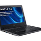Acer TravelMate B3 TMB311-31 Laptop - 29.5 cm (11.6") - Intel® Celeron® N4120 - 4 GB DDR4-SDRAM - 64 GB eMMC - Wi-Fi 5 - Windows 11 SE - Black