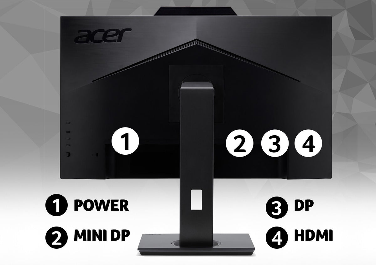 Acer B7 B277U - 68.6 cm (27") - 2560 x 1440 pixels QHD LED Monitor